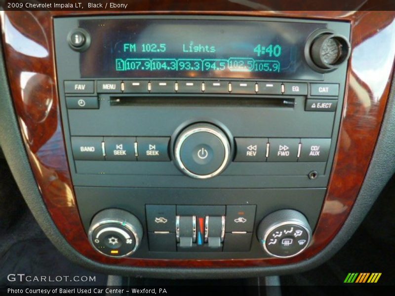 Black / Ebony 2009 Chevrolet Impala LT