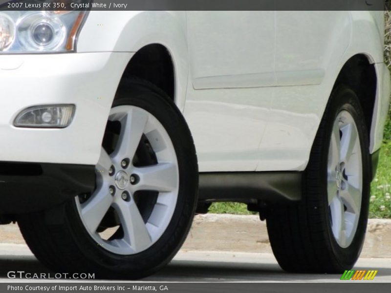 Crystal White / Ivory 2007 Lexus RX 350