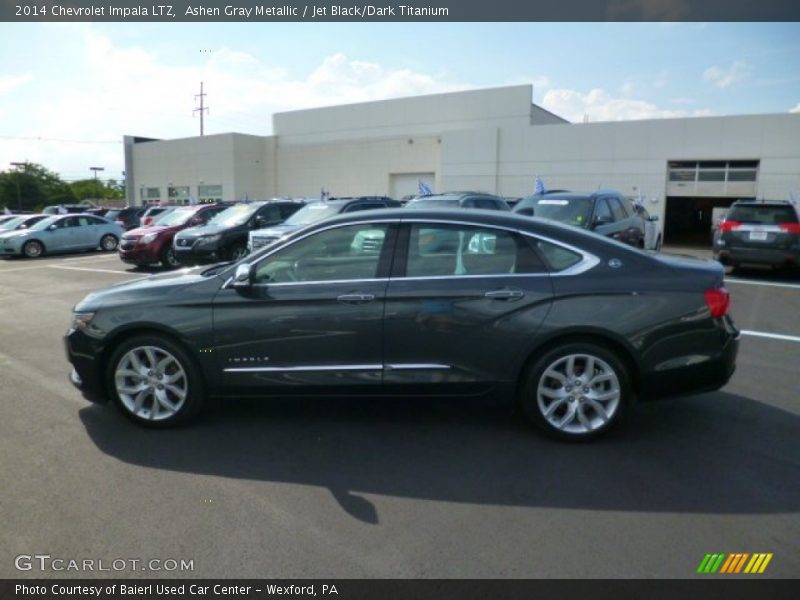 Ashen Gray Metallic / Jet Black/Dark Titanium 2014 Chevrolet Impala LTZ