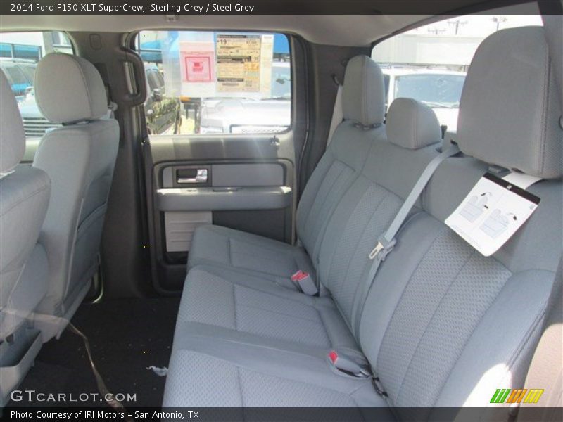 Sterling Grey / Steel Grey 2014 Ford F150 XLT SuperCrew