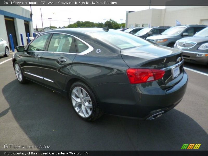 Ashen Gray Metallic / Jet Black/Dark Titanium 2014 Chevrolet Impala LTZ