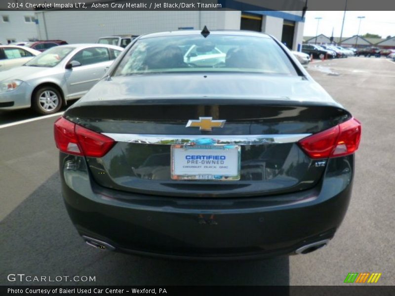 Ashen Gray Metallic / Jet Black/Dark Titanium 2014 Chevrolet Impala LTZ