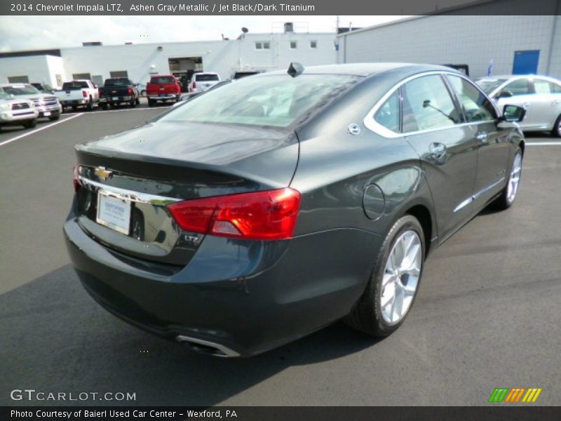 Ashen Gray Metallic / Jet Black/Dark Titanium 2014 Chevrolet Impala LTZ
