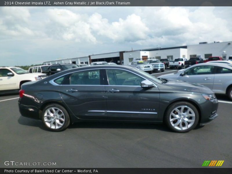 Ashen Gray Metallic / Jet Black/Dark Titanium 2014 Chevrolet Impala LTZ