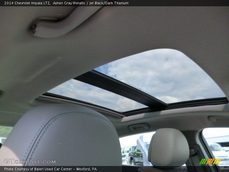 Ashen Gray Metallic / Jet Black/Dark Titanium 2014 Chevrolet Impala LTZ