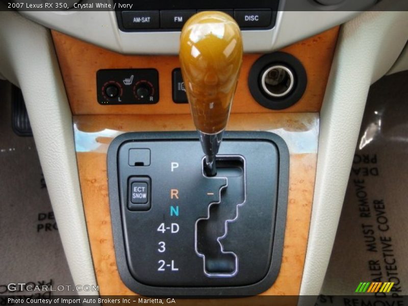 Crystal White / Ivory 2007 Lexus RX 350
