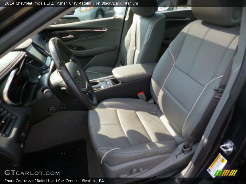 Ashen Gray Metallic / Jet Black/Dark Titanium 2014 Chevrolet Impala LTZ