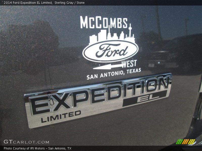 Sterling Gray / Stone 2014 Ford Expedition EL Limited
