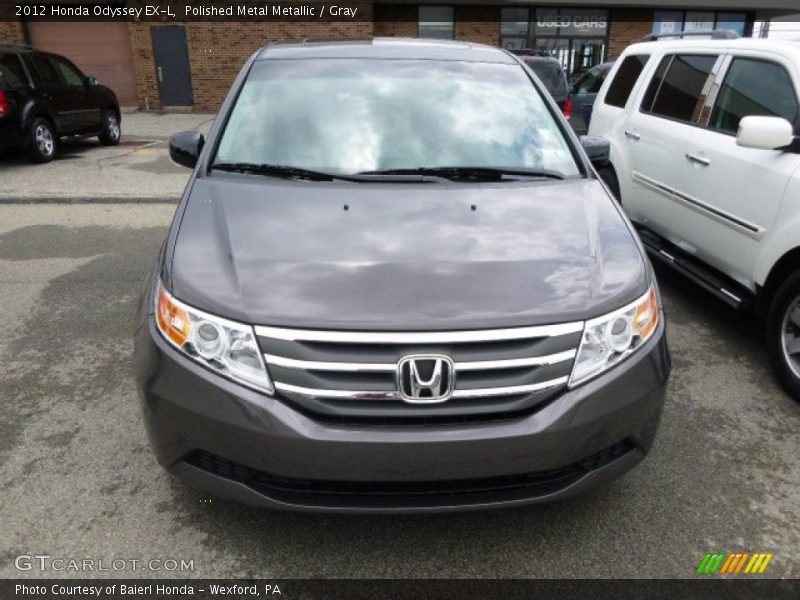 Polished Metal Metallic / Gray 2012 Honda Odyssey EX-L