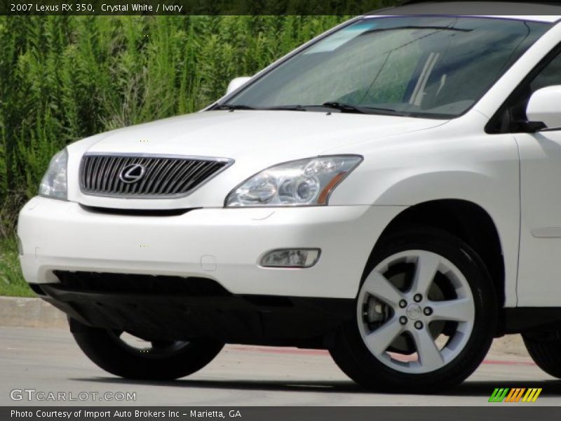 Crystal White / Ivory 2007 Lexus RX 350
