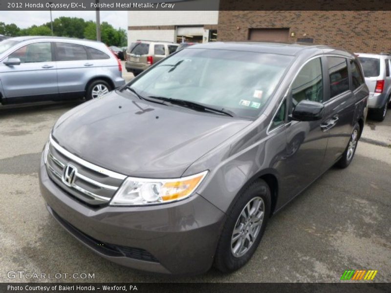 Polished Metal Metallic / Gray 2012 Honda Odyssey EX-L