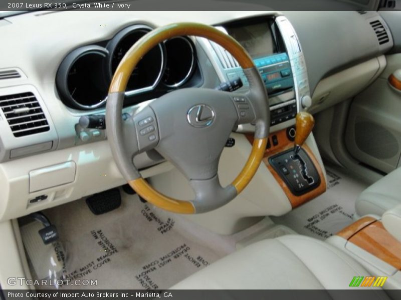 Crystal White / Ivory 2007 Lexus RX 350