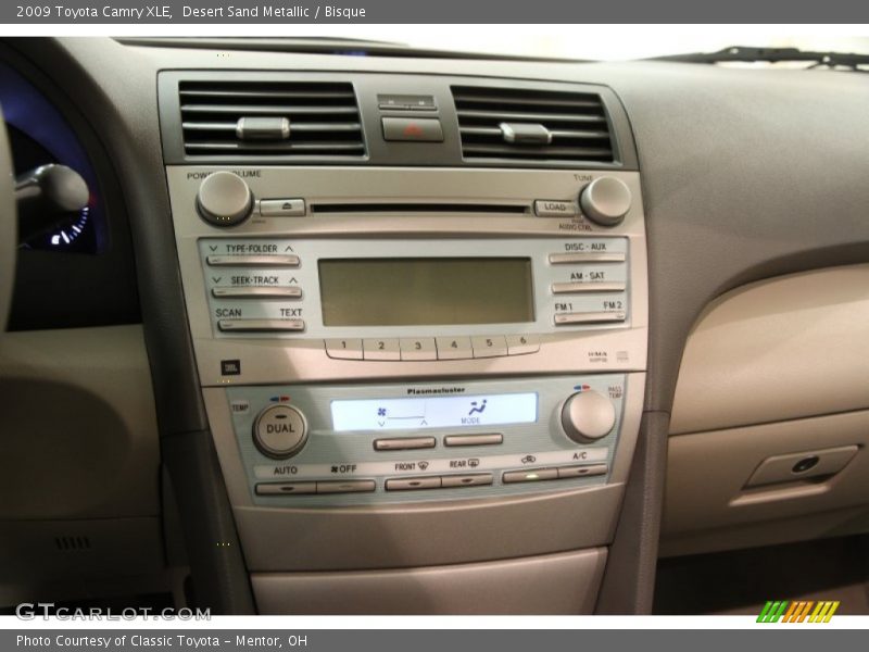 Desert Sand Metallic / Bisque 2009 Toyota Camry XLE