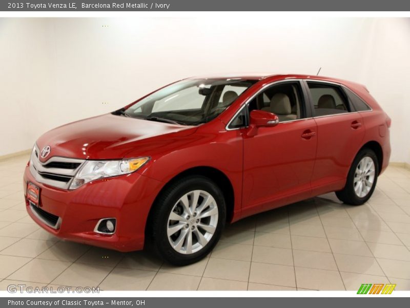 Barcelona Red Metallic / Ivory 2013 Toyota Venza LE