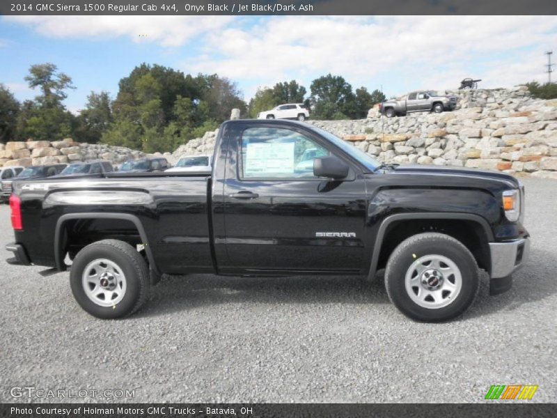 Onyx Black / Jet Black/Dark Ash 2014 GMC Sierra 1500 Regular Cab 4x4