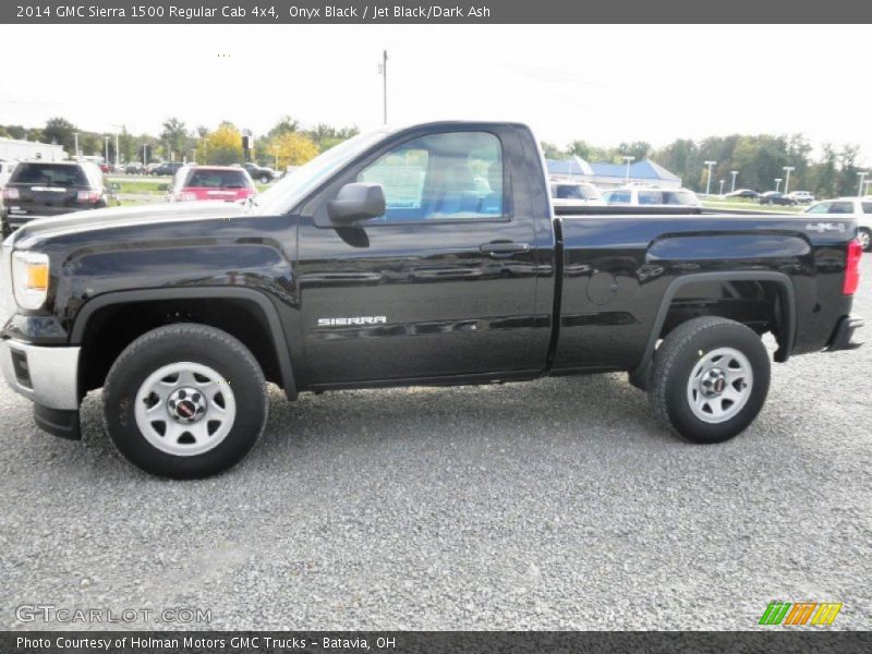 Onyx Black / Jet Black/Dark Ash 2014 GMC Sierra 1500 Regular Cab 4x4