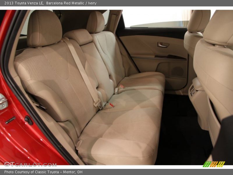 Barcelona Red Metallic / Ivory 2013 Toyota Venza LE