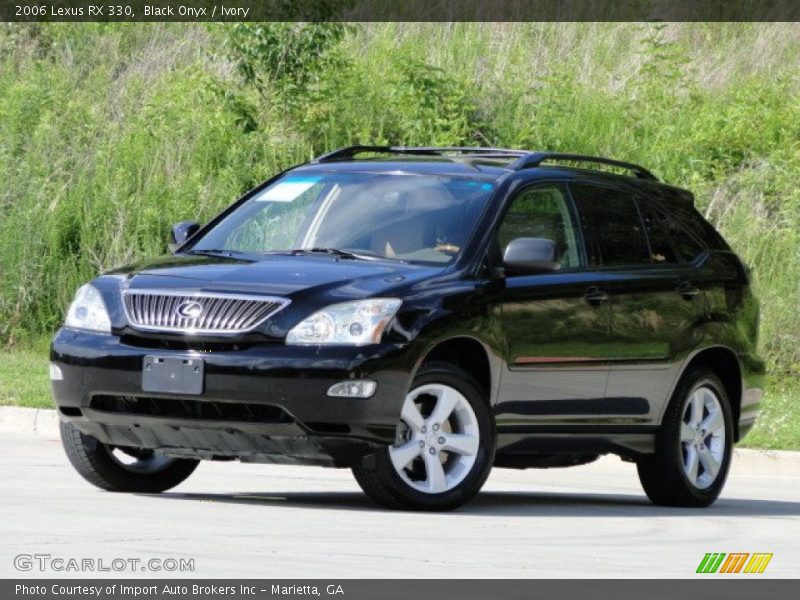 Black Onyx / Ivory 2006 Lexus RX 330
