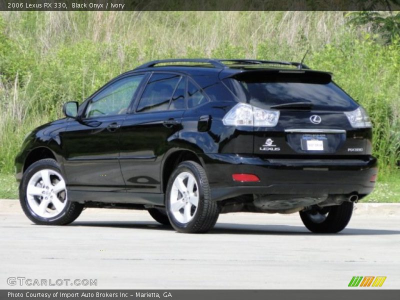 Black Onyx / Ivory 2006 Lexus RX 330
