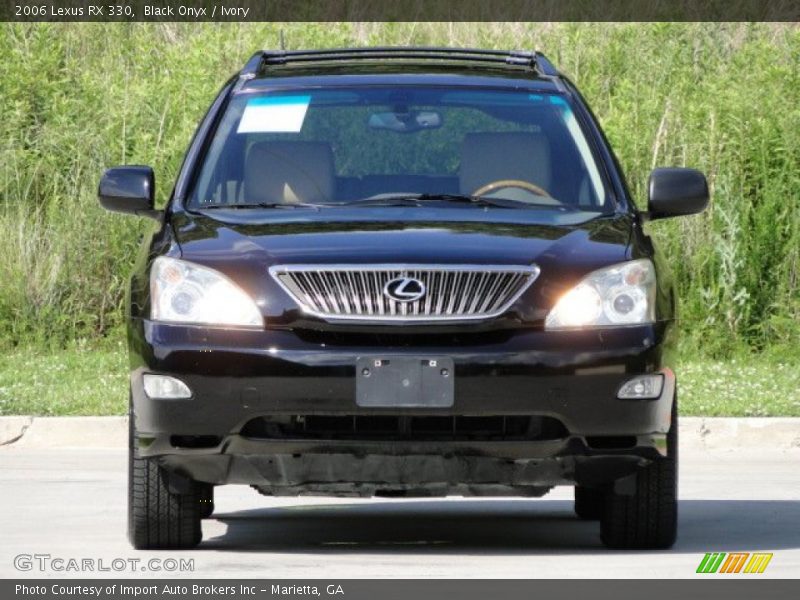 Black Onyx / Ivory 2006 Lexus RX 330