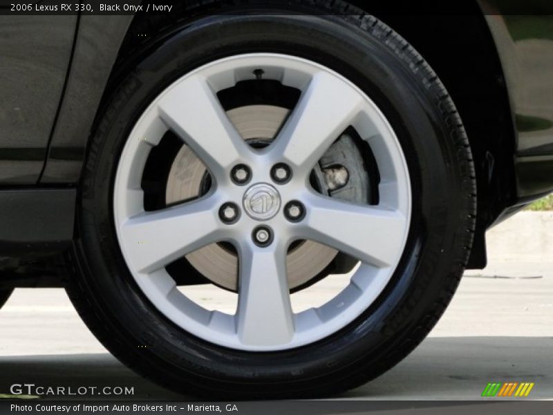 Black Onyx / Ivory 2006 Lexus RX 330