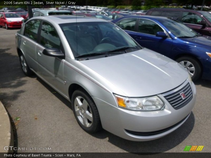 Silver Nickel / Gray 2006 Saturn ION 2 Sedan