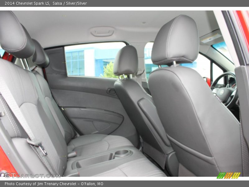Salsa / Silver/Silver 2014 Chevrolet Spark LS