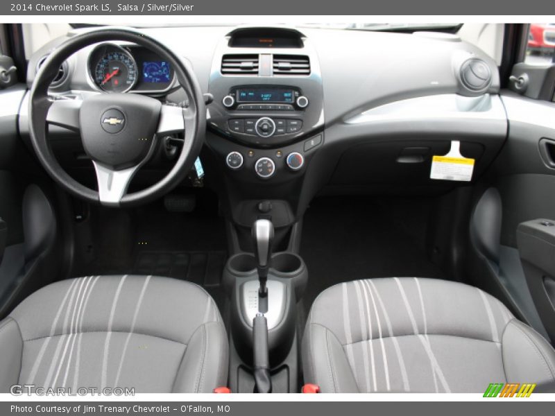 Salsa / Silver/Silver 2014 Chevrolet Spark LS