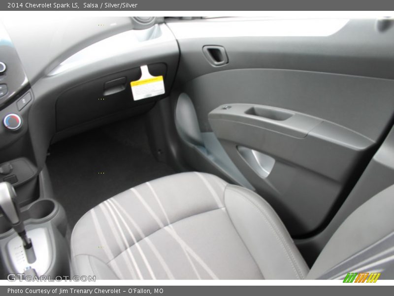Salsa / Silver/Silver 2014 Chevrolet Spark LS