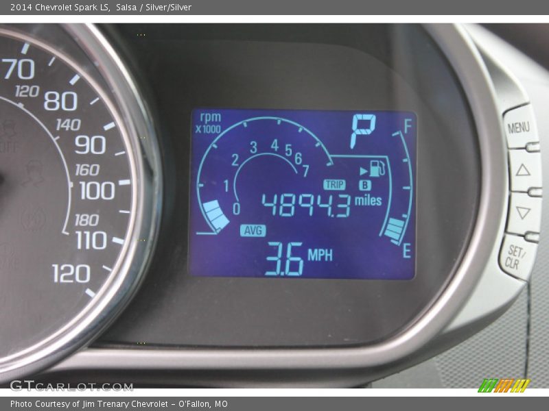 Salsa / Silver/Silver 2014 Chevrolet Spark LS