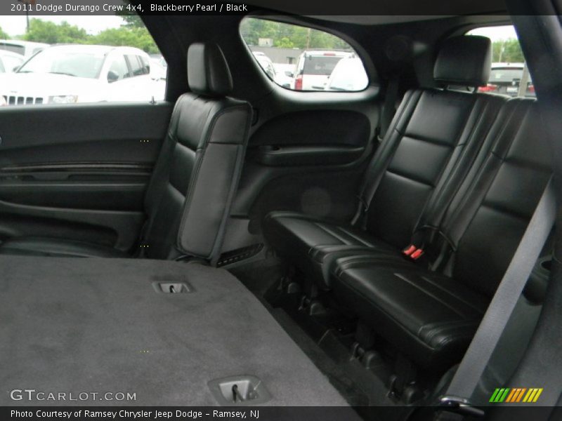 Blackberry Pearl / Black 2011 Dodge Durango Crew 4x4