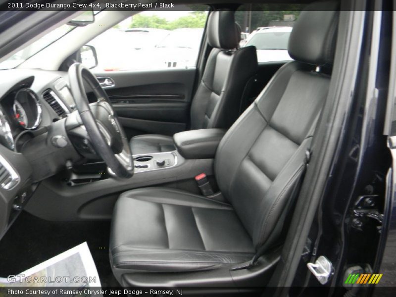  2011 Durango Crew 4x4 Black Interior