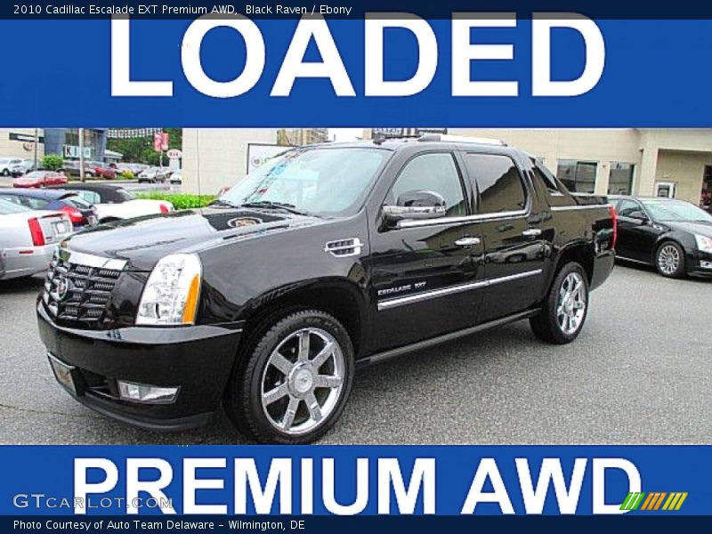 Black Raven / Ebony 2010 Cadillac Escalade EXT Premium AWD