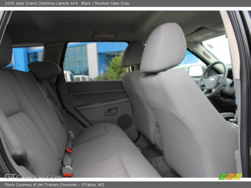Black / Medium Slate Gray 2005 Jeep Grand Cherokee Laredo 4x4