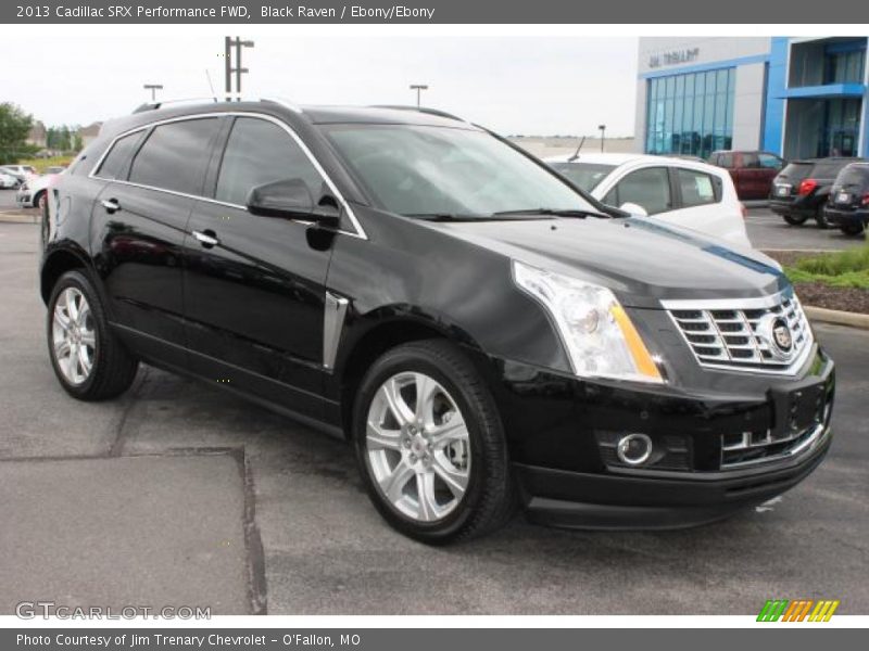 Black Raven / Ebony/Ebony 2013 Cadillac SRX Performance FWD