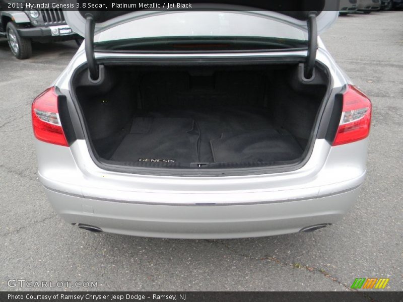 Platinum Metallic / Jet Black 2011 Hyundai Genesis 3.8 Sedan