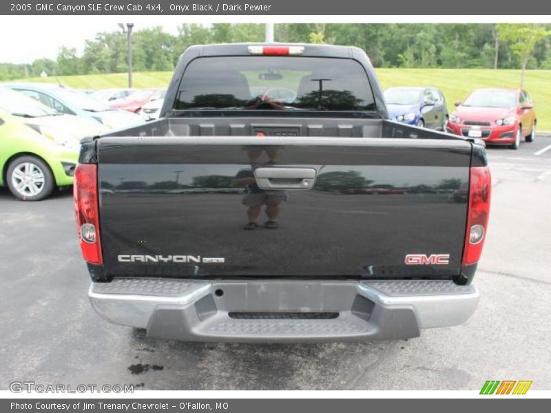 Onyx Black / Dark Pewter 2005 GMC Canyon SLE Crew Cab 4x4