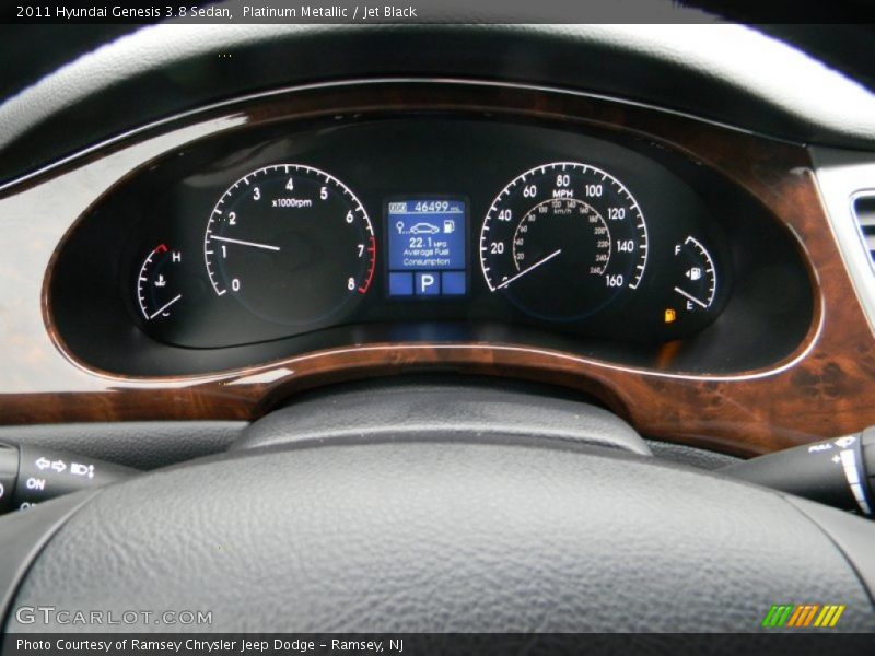  2011 Genesis 3.8 Sedan 3.8 Sedan Gauges