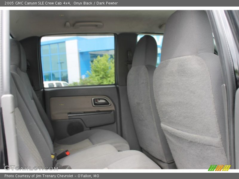 Onyx Black / Dark Pewter 2005 GMC Canyon SLE Crew Cab 4x4