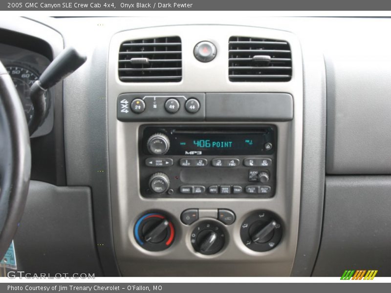 Onyx Black / Dark Pewter 2005 GMC Canyon SLE Crew Cab 4x4