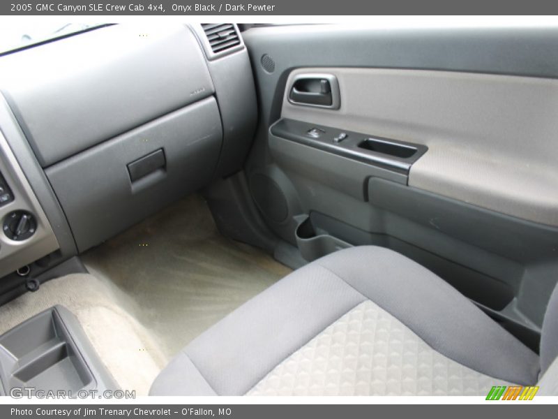 Onyx Black / Dark Pewter 2005 GMC Canyon SLE Crew Cab 4x4