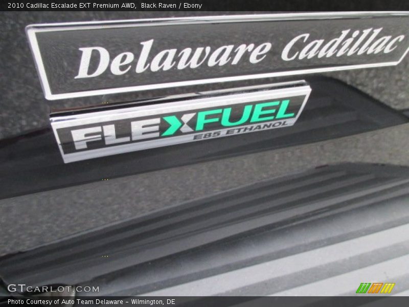 Black Raven / Ebony 2010 Cadillac Escalade EXT Premium AWD