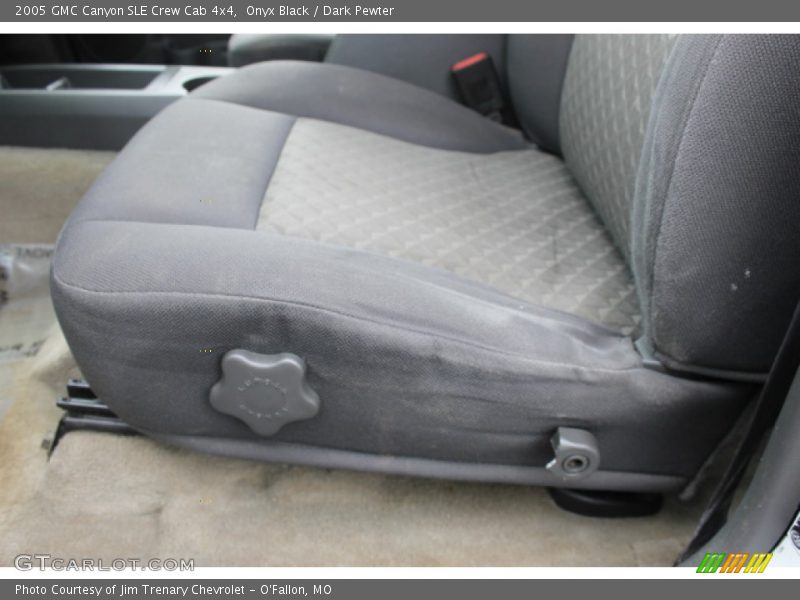 Onyx Black / Dark Pewter 2005 GMC Canyon SLE Crew Cab 4x4