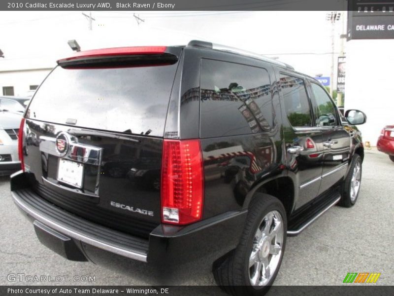 Black Raven / Ebony 2010 Cadillac Escalade Luxury AWD