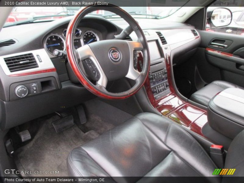 Black Raven / Ebony 2010 Cadillac Escalade Luxury AWD