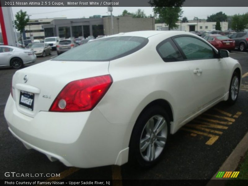 Winter Frost White / Charcoal 2011 Nissan Altima 2.5 S Coupe