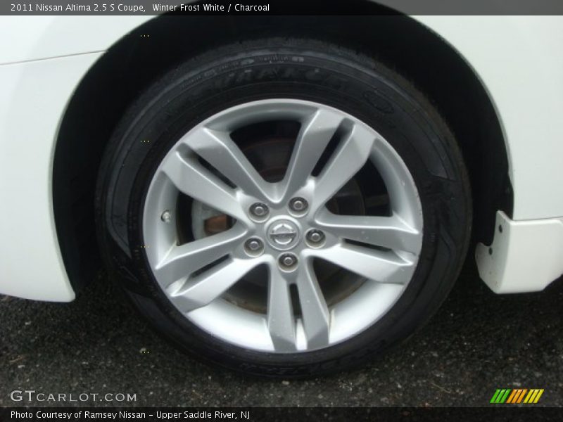 Winter Frost White / Charcoal 2011 Nissan Altima 2.5 S Coupe