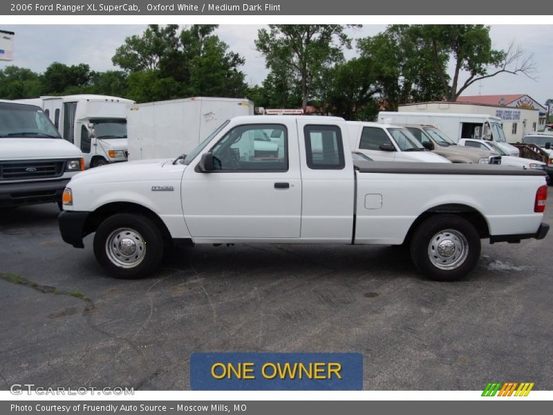 Oxford White / Medium Dark Flint 2006 Ford Ranger XL SuperCab