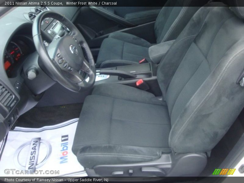 Winter Frost White / Charcoal 2011 Nissan Altima 2.5 S Coupe