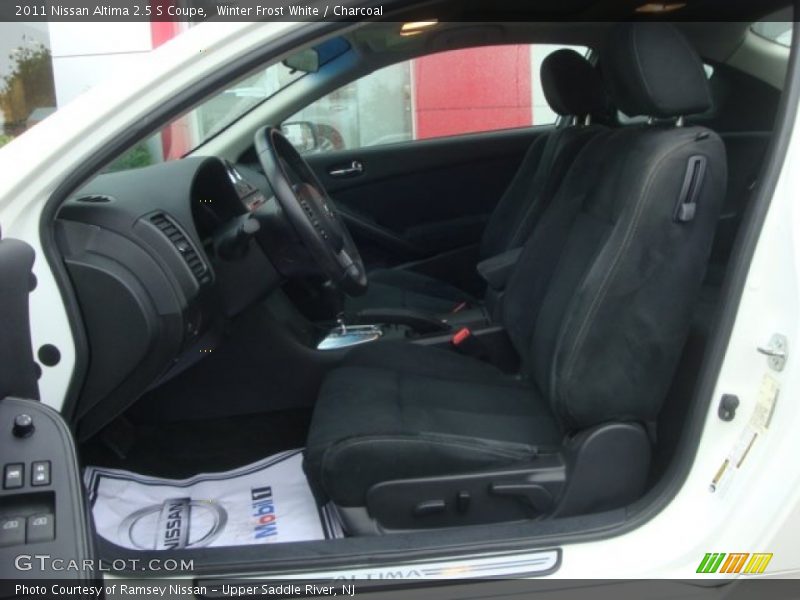 Winter Frost White / Charcoal 2011 Nissan Altima 2.5 S Coupe